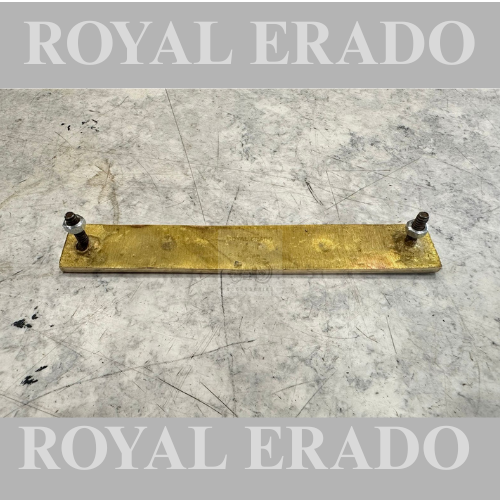 Royal enfield vintage g2 1962 old model bullet 350 classic electra standard battalion reborn hunter 350 meteor 350 rear number plate monogram in brass with bullet written