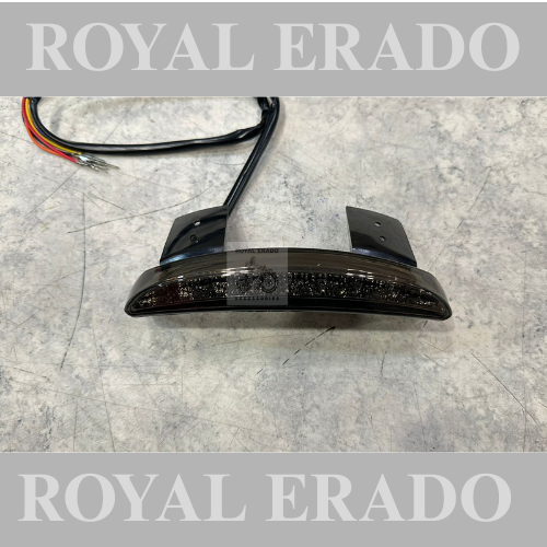 Harley Davidson 883 iron rear mudguard tail light with inbuilt indicator for making bike bobber style Royal enfield