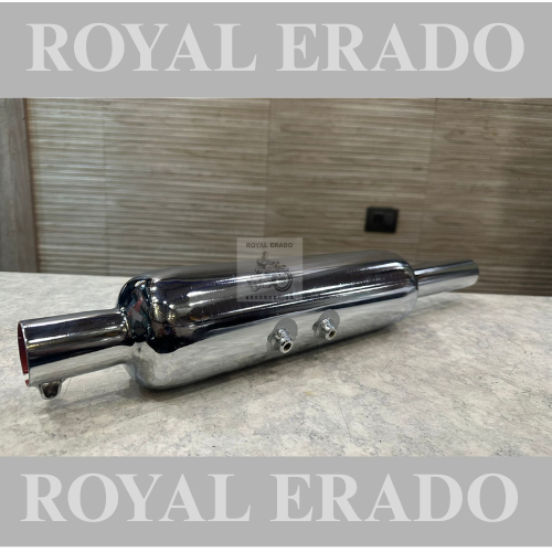 Royal Enfield vintage g2 1962 old model bullet 350 standard electra Punjab free flow exhaust for loud sound in Silman company.