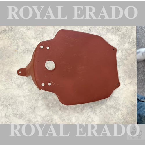 Royal enfield vintage g2 1963 old model bullet standard electra classic rear number plate without paint raw