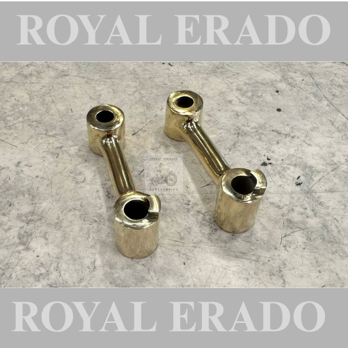 Royal enfield standard electra footrest killi in brass for folding footrest