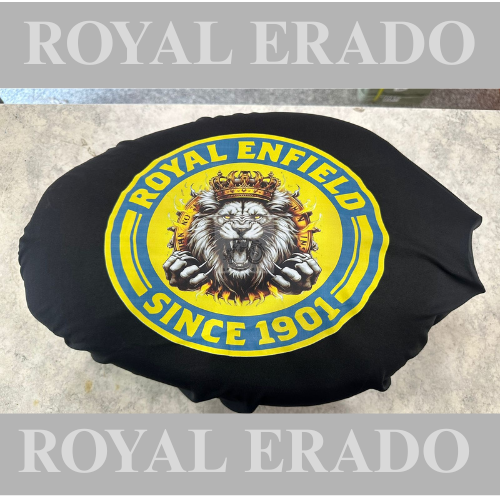 Tank cover with lion face for Royal enfield hunter 350 classic reborn electra standard battalion meteor 350 super meteor 650 short gun 650
