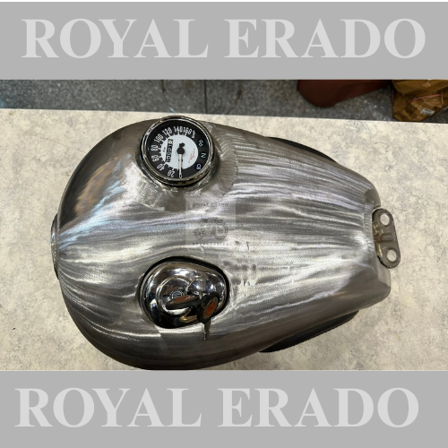 Royal Enfield vintage g2 1962 old model bullet classic electra standard thunderbird bobber style tank with speedometer and knee pads ,