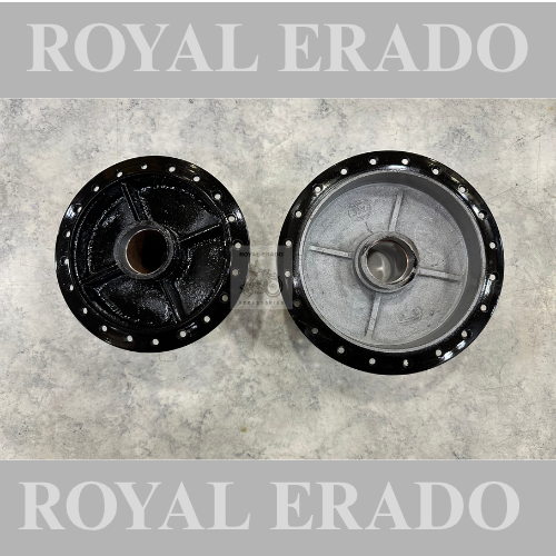 Royal enfield vintage 1962 g2 style cycle hub for old model bullet wheel rim