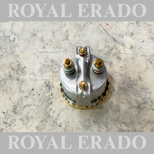 Royal Enfield Vintage G2 1962 Old Model Bullet 350 Standard Electra Lucas Made In England Replica Ammeter With Brass Ring