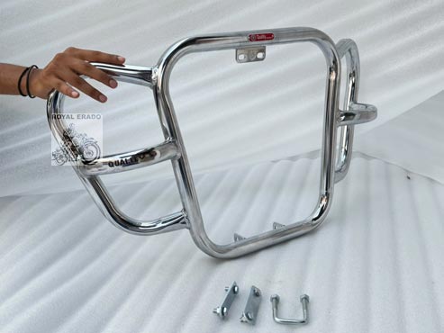 Butterfly Leg Guard For Royal Enfield Vintage G2 1962 Old Model Bullet 350 Classic Electra Standard