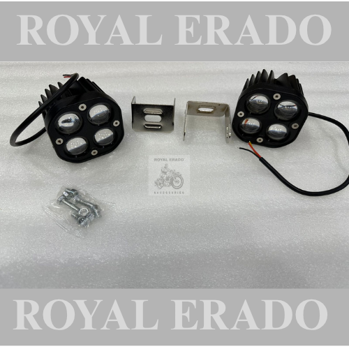 Royal enfield classic electra standard hunter 350 meteor 350 fog light 4 led