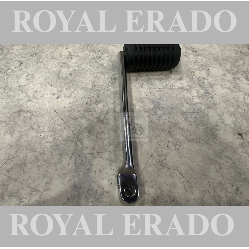 Royal enfield chrome single pedal padel shifter gear lever for uce efi model classic electra and standard
