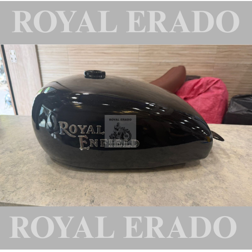 Royal enfield electra bs-3 bs-4 tank in black color