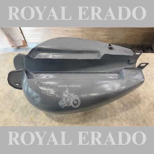 Royal Enfield Vintage Old Model G2 1962 Style Bullet 350 Standard Electra Tank Classic Tank with Chrome Grill without paint.