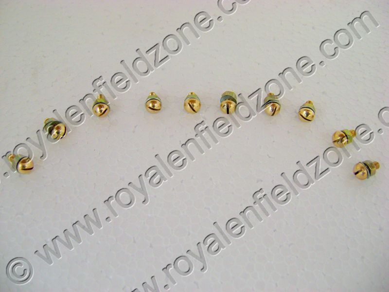 Royal enfield electra standard before 2010 model 10 brass mudguard screw