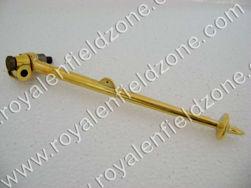 Brass side stand old model royal enfield