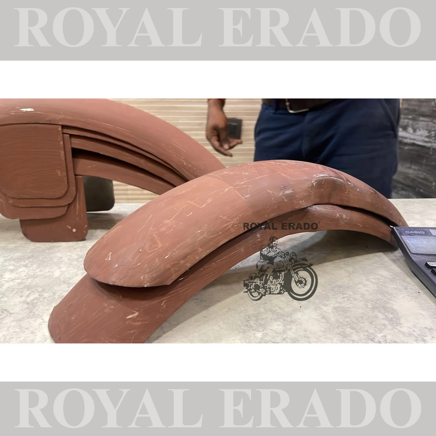 Royal enfield classic electra and standard front mudguard bobber harley 883 design style