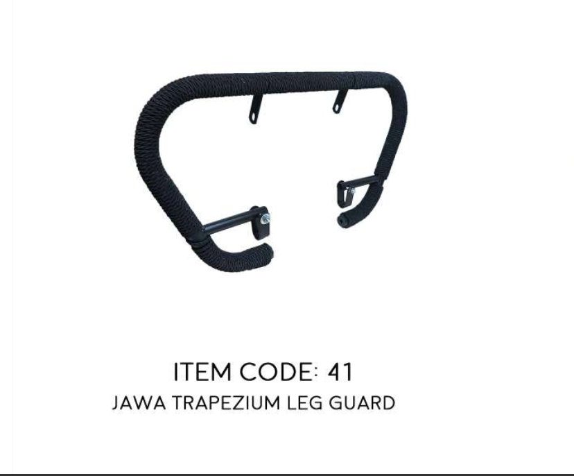 JAWA TRAPEZIUM SHAPE LEG GUARD / CRASH BAR