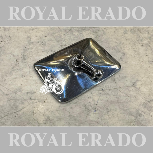 Royal Enfield standard Electra old model tappet plate with wing nut in brass chrome