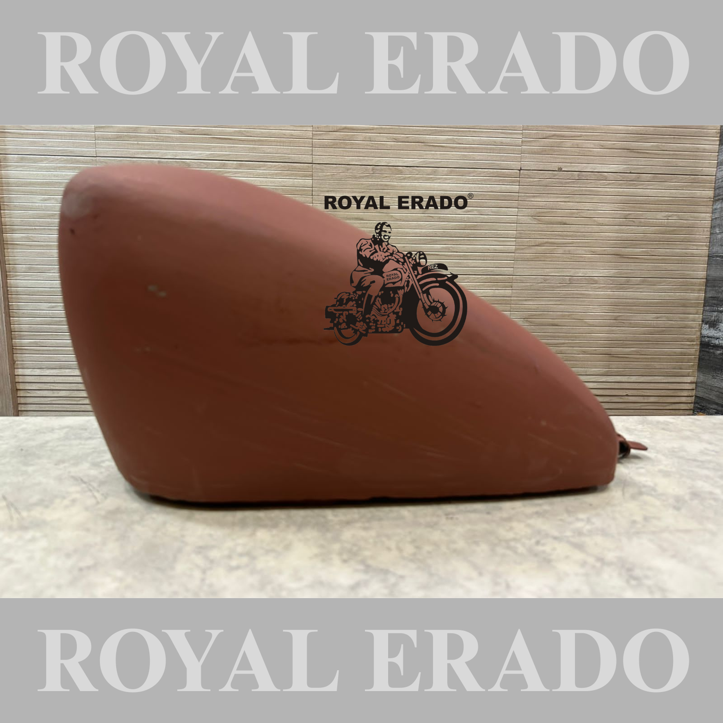 Bobber peanut shape Harley Davidson 883 or Harley Davidson 48 shape tank For Royal Enfield meteor 350 In black color