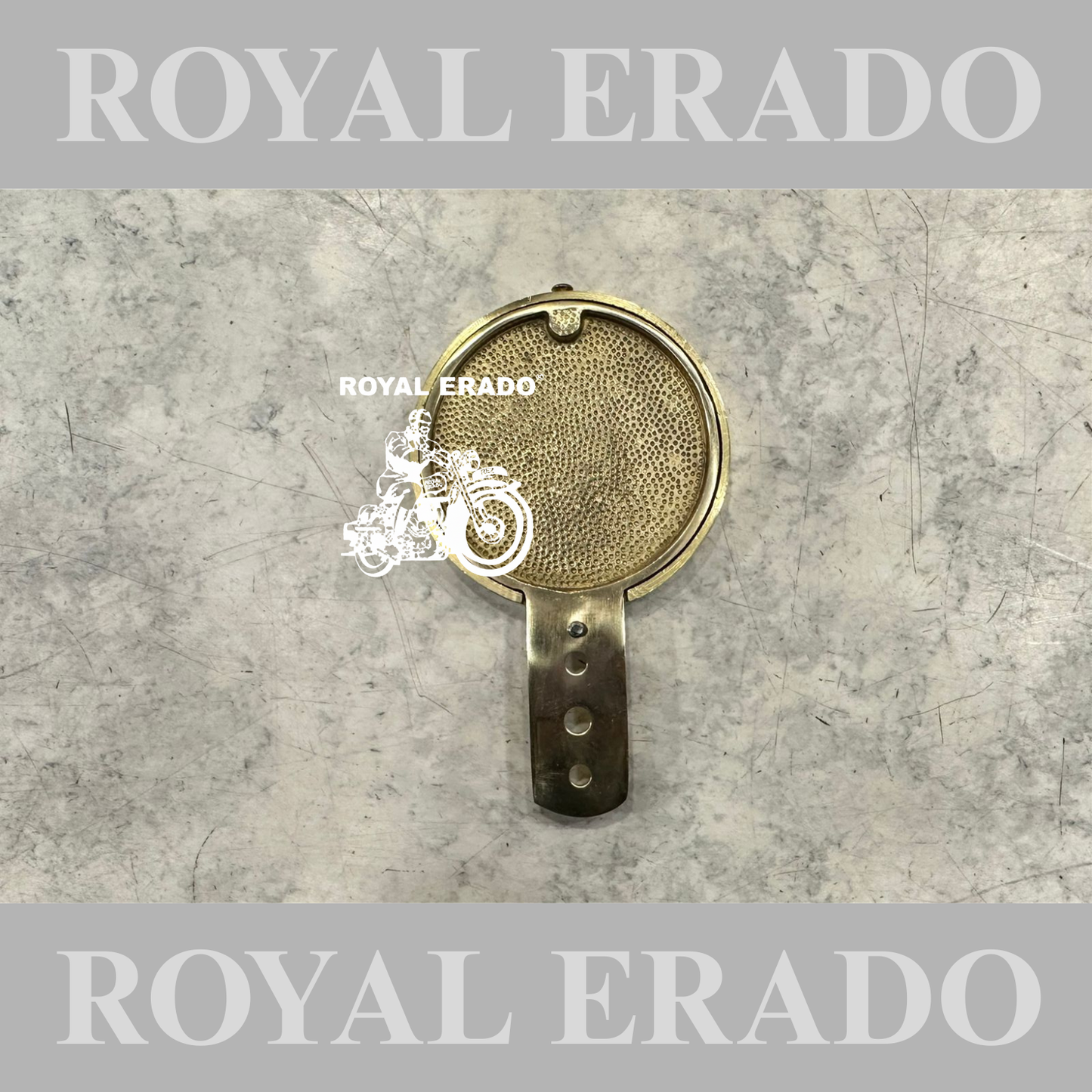 Royal Enfield brass token holder British tax tag holder with glass for Royal Enfield vintage 1962 old model g2, Classic Electra and.