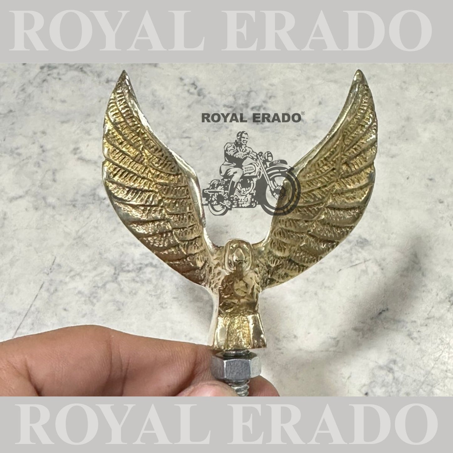 Royal enfield reborn classic elecrra standard battalion meteor 350 , super meteor 650 , hunter 350 Front mudguard eagle monogram
