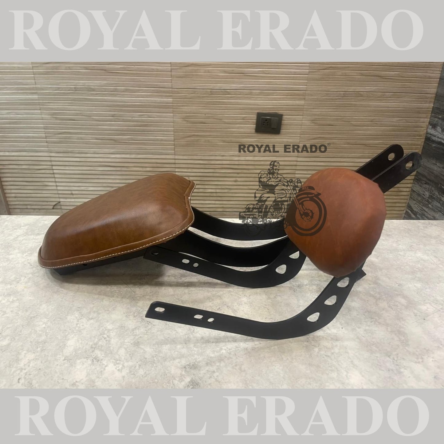 Jawa perak rear seat premium quality with backrest