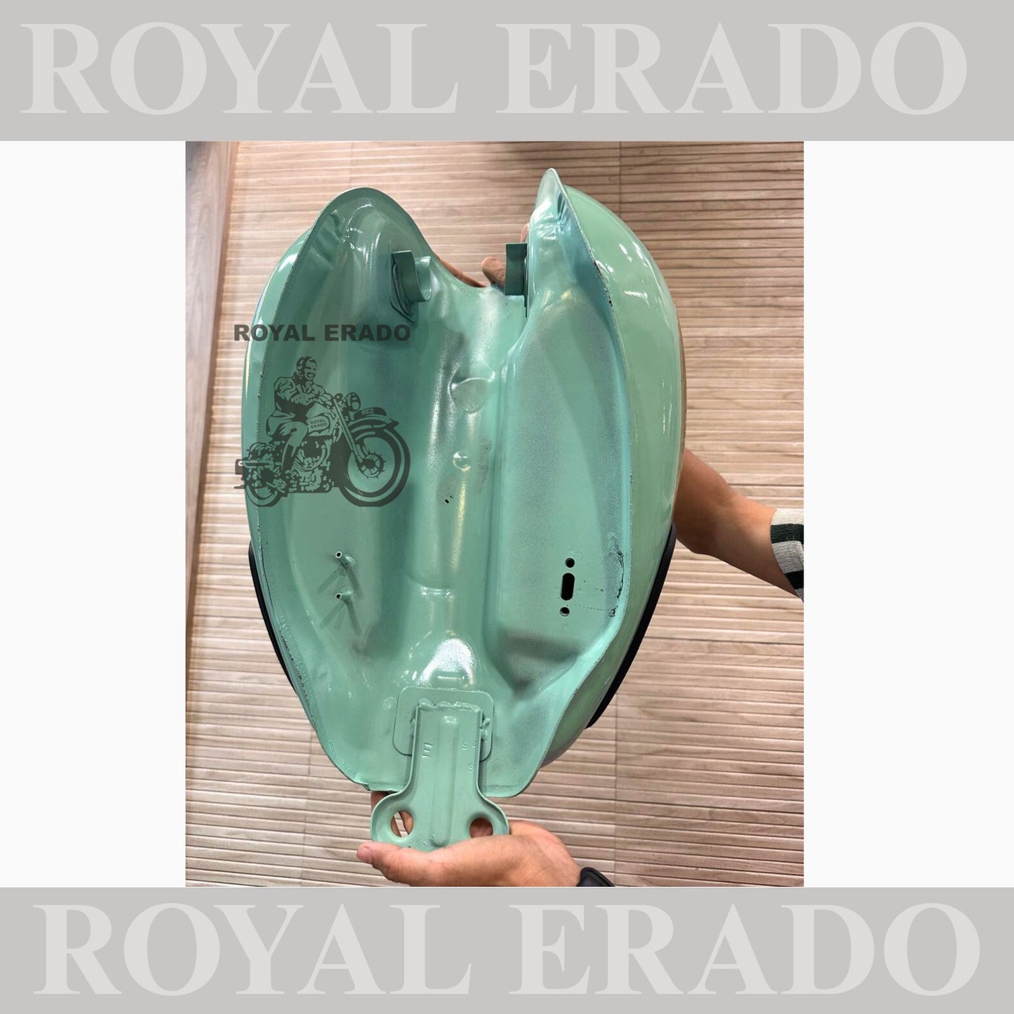 Royal Enfield Classic mint green pista green tank for bs-3 bs-4