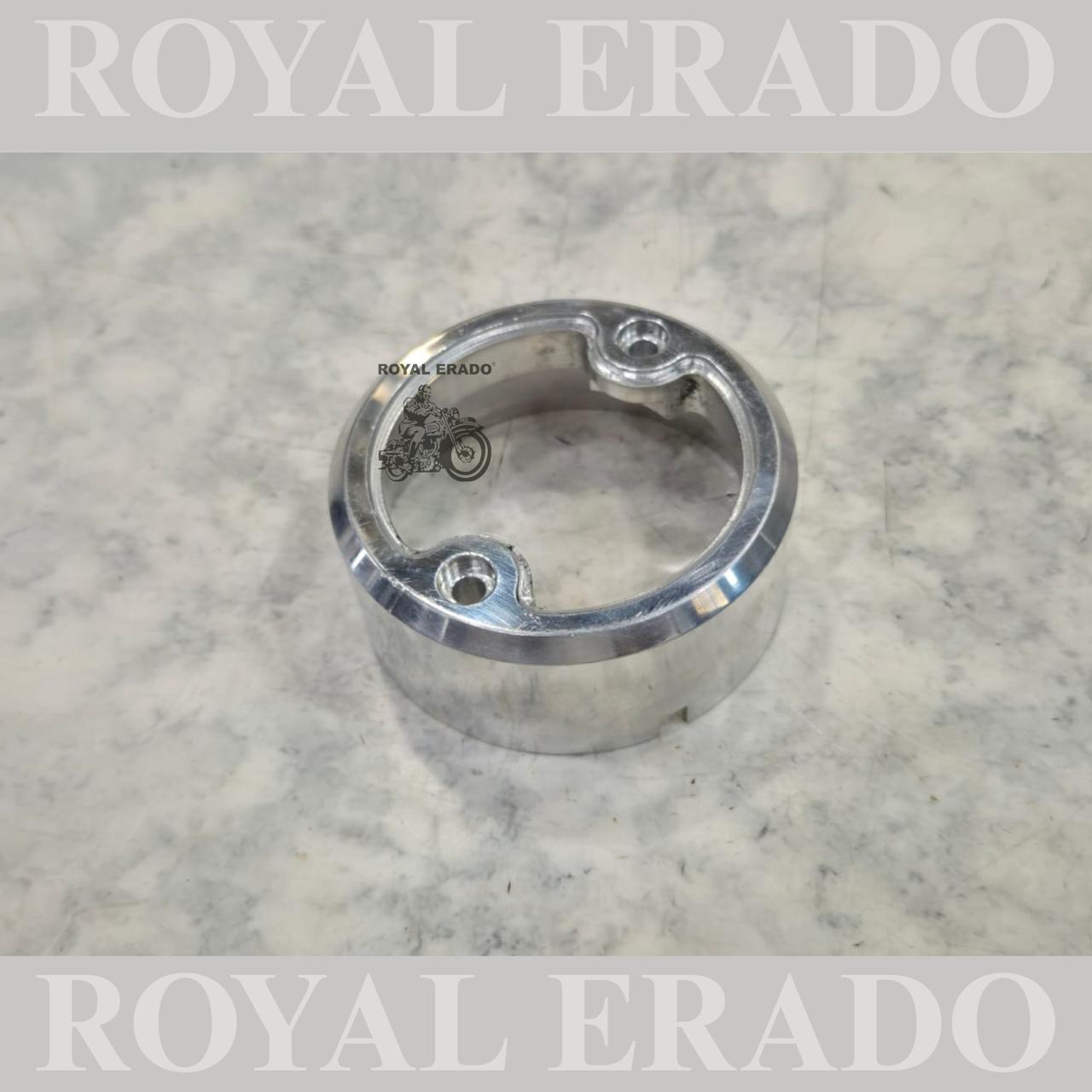 Vintage Transparent Delco/Point Cover with Glass Window for Royal Enfield (G2, 1962, Cast Iron Models)