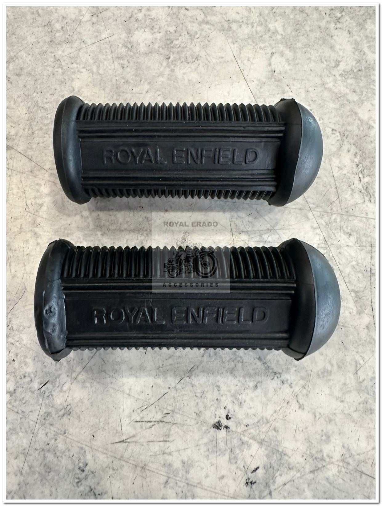 Royal Enfield Footrest Rubber For Vintage G2 1962 Old Model Bullet 350, Standard, Electra, And Classic