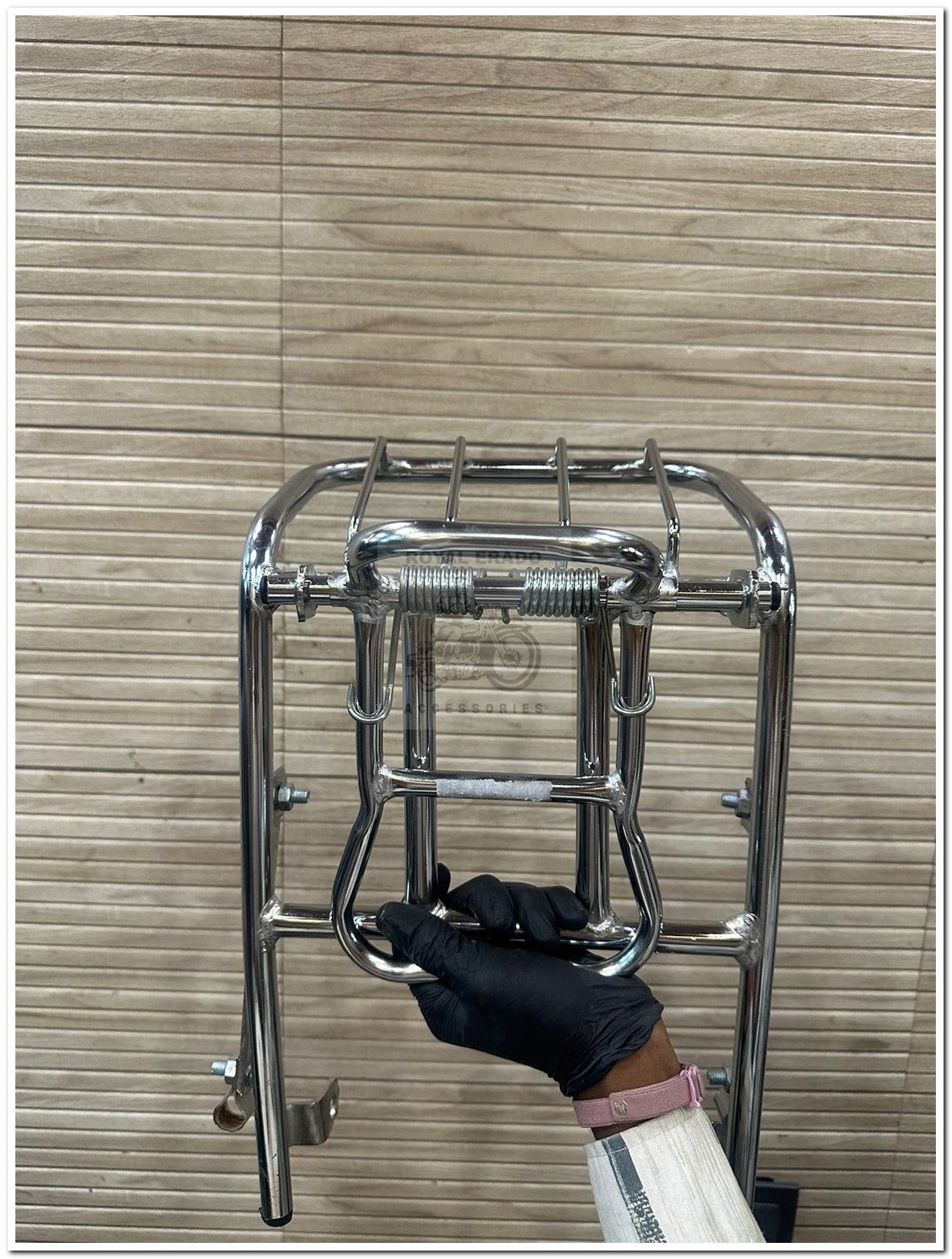 Royal Enfield rear seat luggage carrier for old model vintage g2 1962 old model bullet 350 cast iron engine ci engine cast iron engine ci engine standard electra.