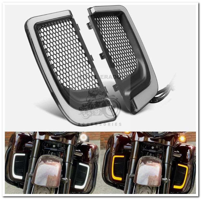Harley Davidson super meteor 660 sm 650 meteor 350 lower fairing for leg guard with indicator and parking light and speaker slot fit to harley 883 harley street 750 harley fat boy harley rod street glide Avenger Jawa