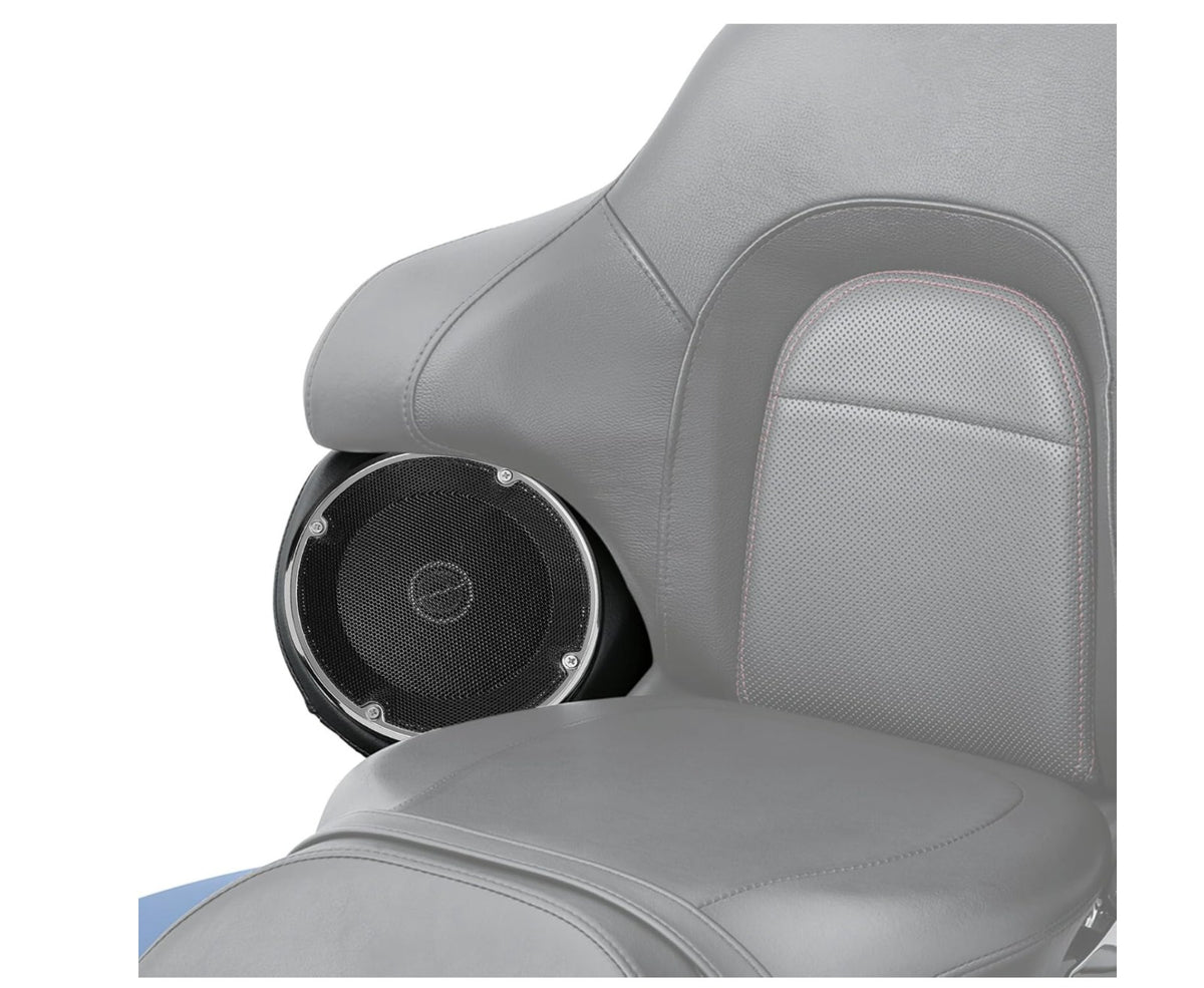 Rear Speakers Pod Kit Without Speaker Fits For Big Size Top Box Fit For Royal Enfield Super Meteor 650, Harley-davidson Touring, Street 750 , Road King, Road Glide