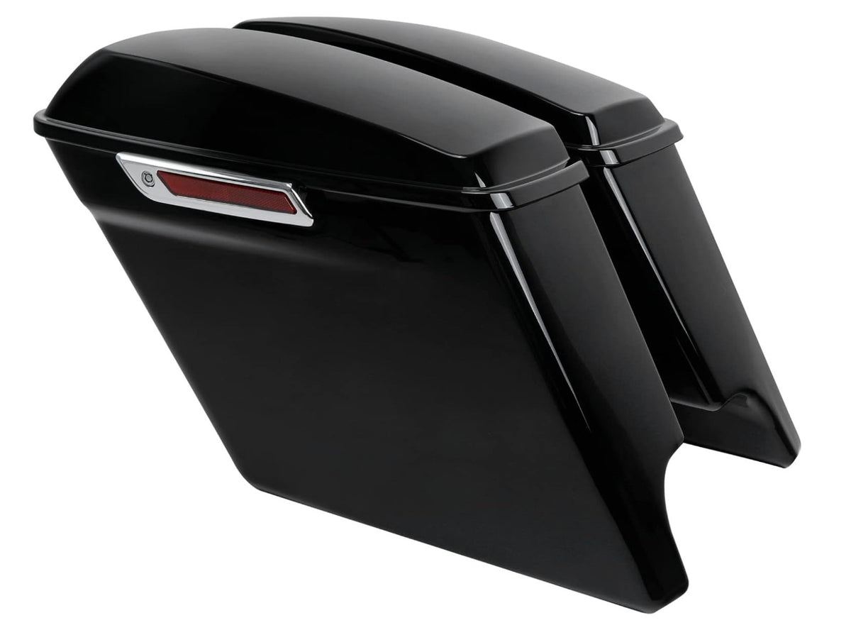 Harley-davidson Style Side Boxes, Side Panniers, Saddlebags For Harley-davidson Low Rider, Road Glide, Fat Boy, Harley Street 750, Street Rod, Super Meteor 650