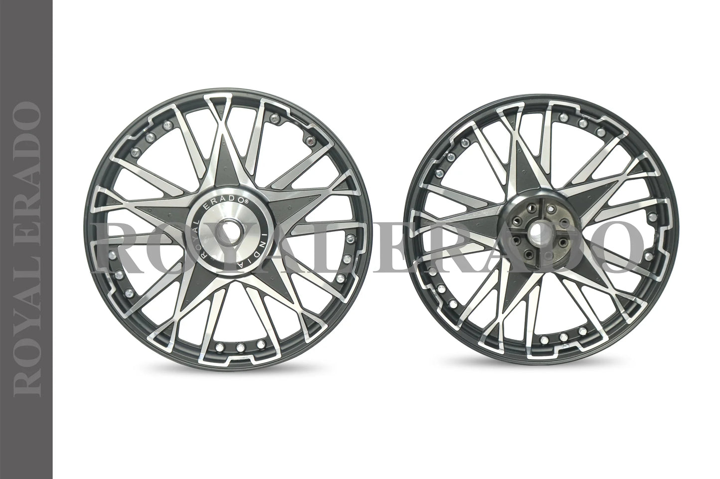 ROYAL ERADO double star design Alloy Wheel set for classic single disc