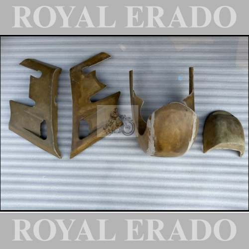 Royal enfield continental gt 650 fiber fairing kit to convert to sports bike look and old vintage style look