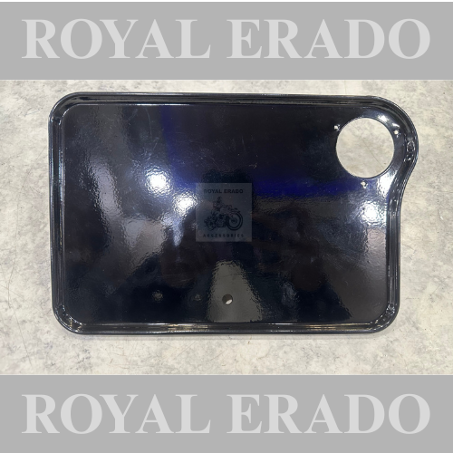 Royal wnfield vintage g2 1962 old model bullet standard number plate assembly black
