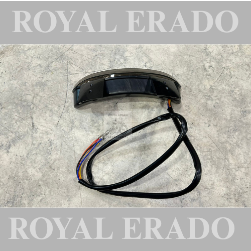 Harley Davidson 883 iron rear mudguard tail light with inbuilt indicator for making bike bobber style Royal enfield