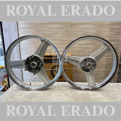 Raceby / kingway company mercedes diamond silver alloy wheel for Standard abs and Electra front disc 19” and 19” drum brake