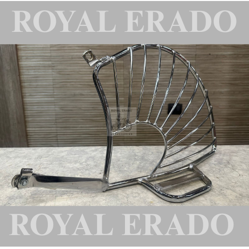 Royal Enfield chrome sare guard for old model vintage g2 1962 Bullet 350 cast iron engine ci engine standard electra
