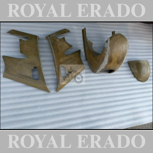 Royal enfield continental gt 650 fiber fairing kit to convert to sports bike look and old vintage style look