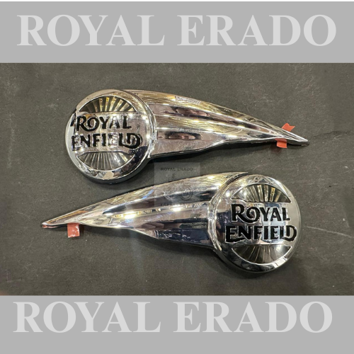 Royale enfield super meteor 650 monogram sticker with 3m tape for classic electra standard battalion old modle 1962 g2 bullet 350