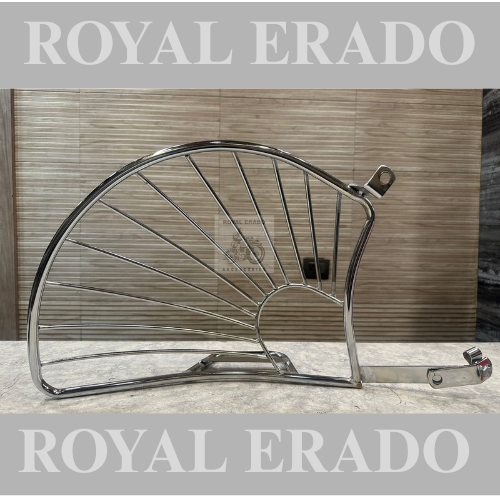 Royal Enfield chrome sare guard for old model vintage g2 1962 Bullet 350 cast iron engine ci engine standard electra