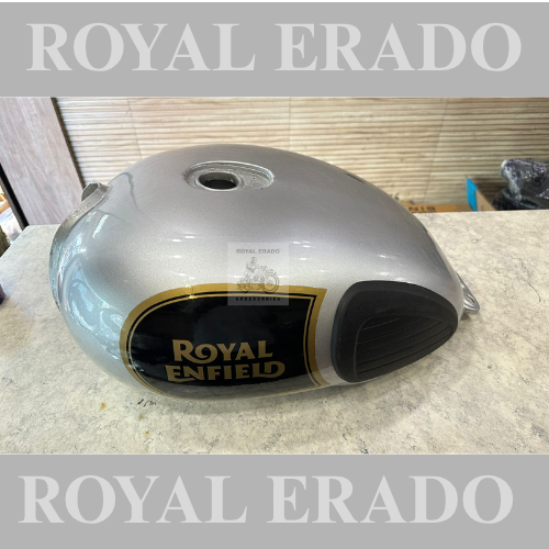 Royal Enfield Classic Silver Tank For Bs-3 Bs-4 Model