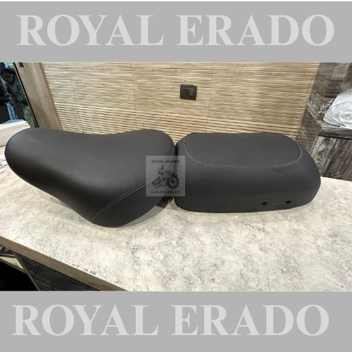 Royal enfield reborn style seat for old classic