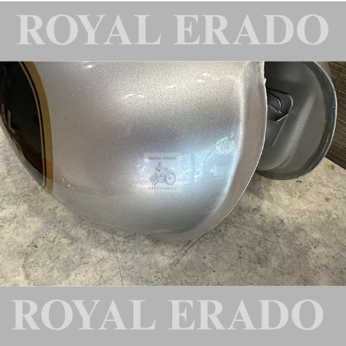Royal Enfield Classic Silver Tank For Bs-3 Bs-4 Model