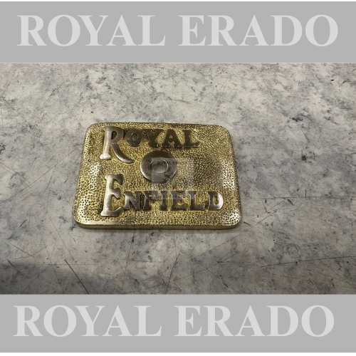 Royal Enfield vintage G2 1962 old model bullet 350 Standard Electra ci engine cast iron engine tappet plate brass with royal enfield written.