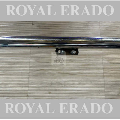 Royal Enfield reborn classic and standard battalion oval leg guard in stainless steel chrome