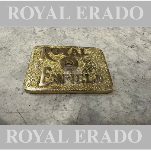 Royal Enfield vintage G2 1962 old model bullet 350 Standard Electra ci engine cast iron engine tappet plate brass with royal enfield written.