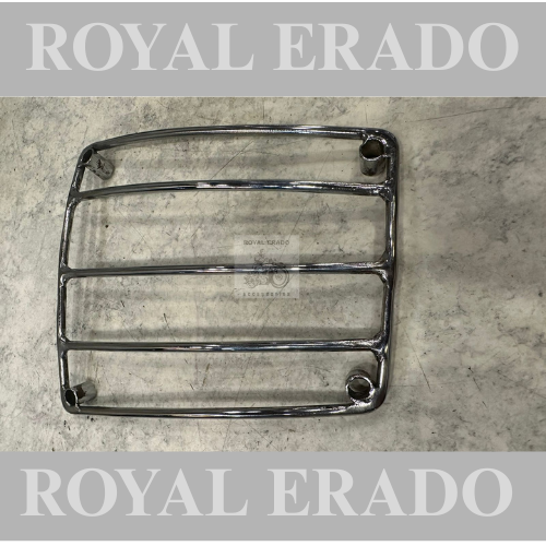 Royal Enfield chrome tank grill for classic electra standard vintage g2 1962 old model bullet 350 cast iron engine ci engine.