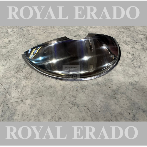 Royal enfield classic Electra standard vintage g2 1962 old model bullet 350 head light half moon shade head light cap peak in chrome