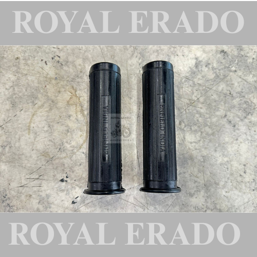 Royal enfield vintage g2 1963 old model bullet 350 standard electra classic reborn battalion meteor 350 super meteor 650 hunter handle grips enfield India  in black