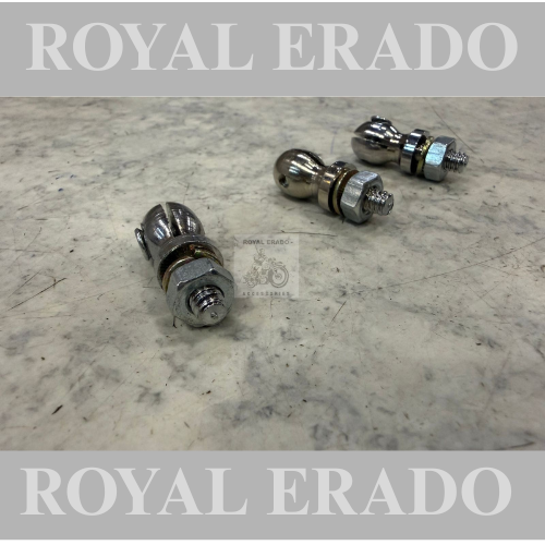 Universal BSA Royal Enfield vintage G2 1962 old model bullet 350 cast iron engine ci engine front mudguard number plate fixing nut in chrome number plate khutti