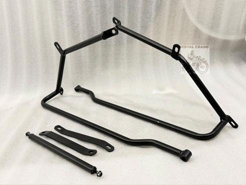 Saddle Stay For Side Boxes, Side Pannier / Side Bags Harley-davidson-style Fit For Super Meteor 650